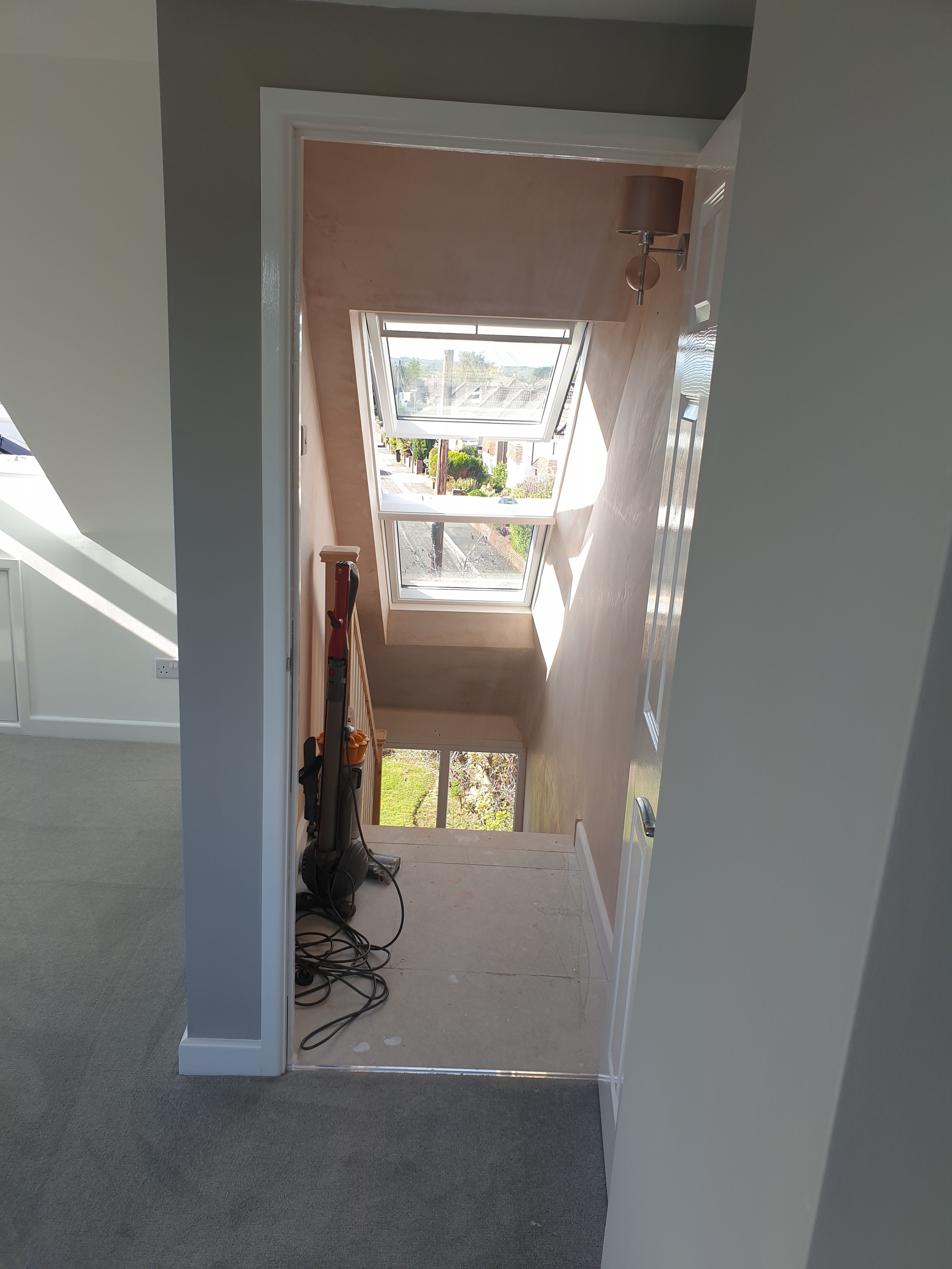 Staircase leading to loft conversion in Bristol